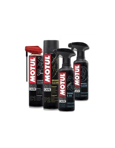 Pack Limpieza y Mantenimiento de Moto Motul