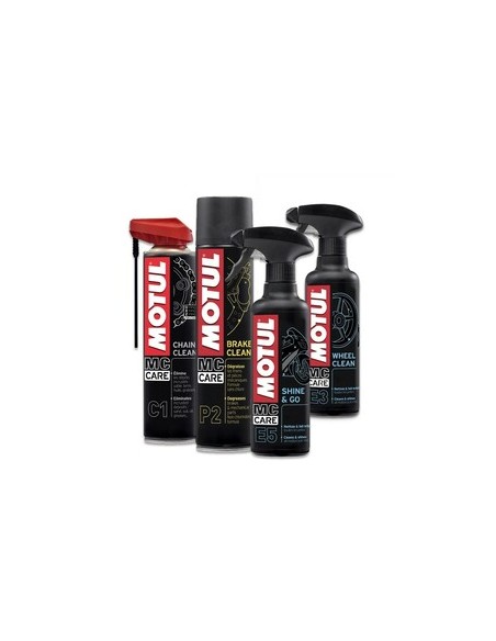 Pack Limpieza y Mantenimiento de Moto Motul