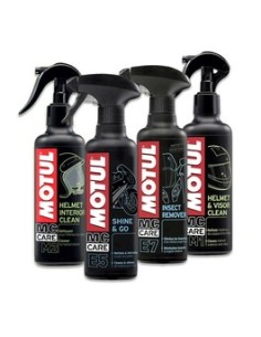 Pack Limpieza Moto + Casco Motul