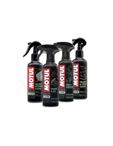Pack Limpieza Moto + Casco Motul