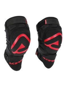 Rodilleras Acerbis Soft Negro/Rojo