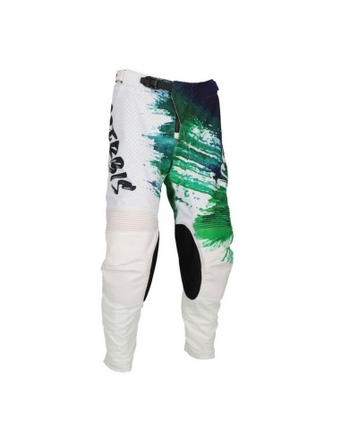 Pantalón Acerbis MX K-Windy Vented Brush Blanco/Violeta