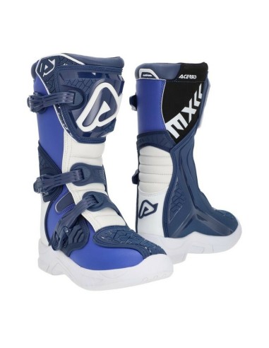 Botas Infantiles Acerbis X-Team Azul/Blanco