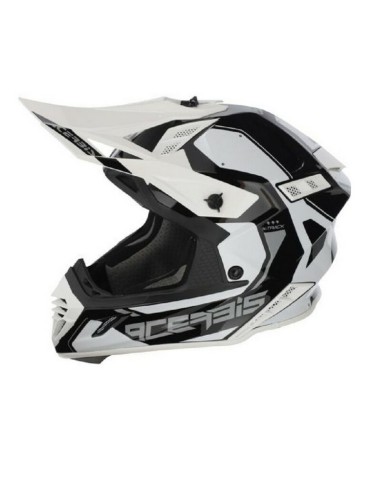 Casco Acerbis X-Track 22-06 Negro/Blanco