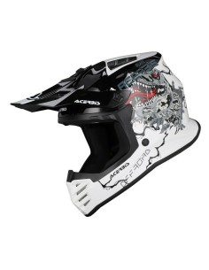 Casco Infantil Acerbis Profile Blanco/Negro