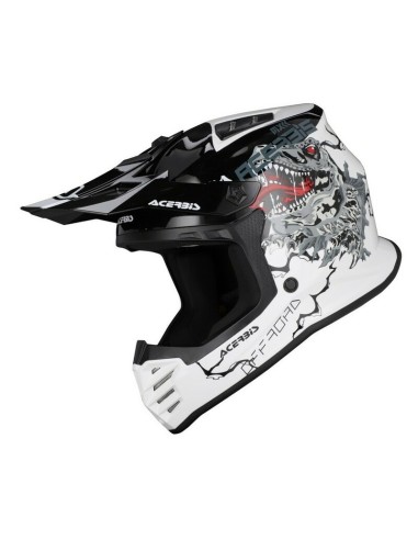 Casco Infantil Acerbis Profile Blanco/Negro