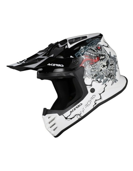 Casco Infantil Acerbis Profile Blanco/Negro