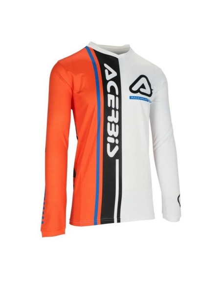 Jersey Acerbis MX J-Track Connection Blanco/Naranja