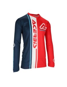Jersey Acerbis MX J-Track Connection Rojo/Azul