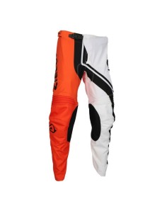 Pantalón Acerbis MX Track Connection Blanco/Naranja