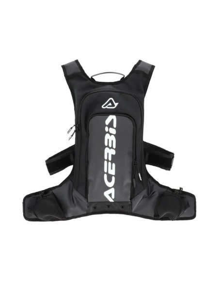 Mochila Hidrobag Acerbis X-Storm Logo 3 Litros Negro/Blanco