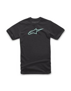 Camiseta Alpinestars Ageless Classic Negro/Menta