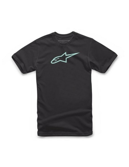 Camiseta Alpinestars Ageless Classic Negro/Menta