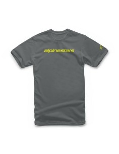 Camiseta Alpinestars Linear Wordmark Gris