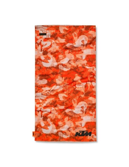 Braga Cuello KTM Camo Naranja