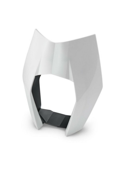 Placa Faro KTM 690 Enduro R 12-18 Blanco