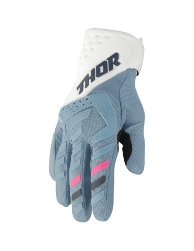 Guantes Mujer Thor Spectrum Azul Claro