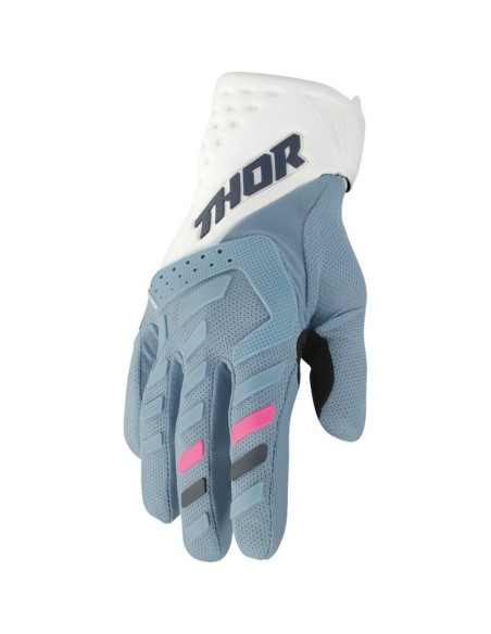 Guantes Mujer Thor Spectrum Azul Claro