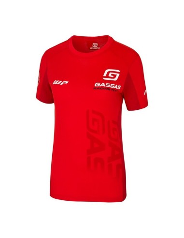 Camiseta Mujer Gas Gas Team Rojo