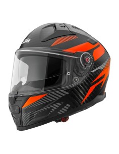 Casco KTM Vector II Carbon Negro/Naranja/Gris