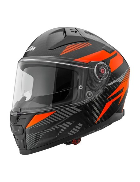 Casco KTM Vector II Carbon Negro/Naranja/Gris