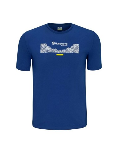 Camiseta Husqvarna Gotland Azul