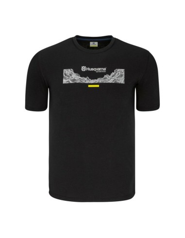 Camiseta Husqvarna Gotland Negro
