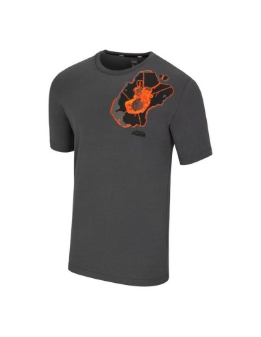Camiseta KTM Orange Fluids Gris