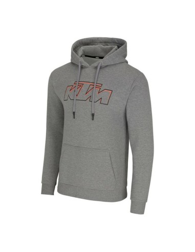 Sudadera con Capucha KTM Essential Gris Claro