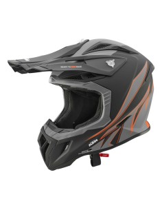 Casco KTM Aviator Ace 2.0 Negro/Naranja/Gris