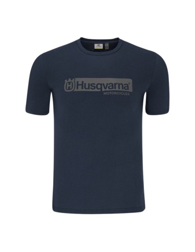 Camiseta Husqvarna Origin Azul Oscuro