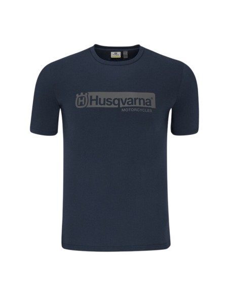 Camiseta Husqvarna Origin Azul Oscuro