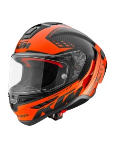 Casco KTM Supertech R10 Carbon Naranja/Negro