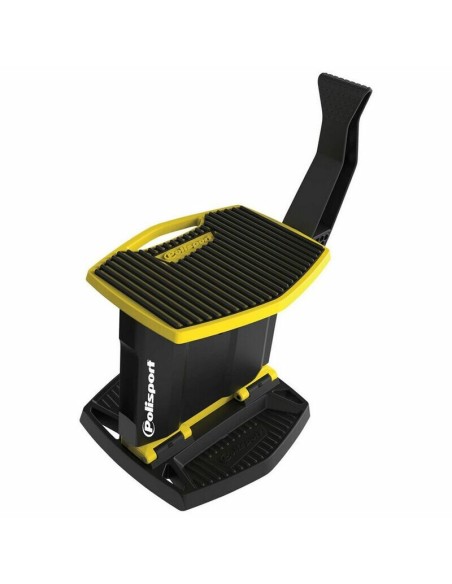 Caballete Elevador Plegable Polisport Amarillo