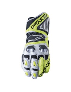 Guantes Five RFX1 Blanco/Amarillo Flúor