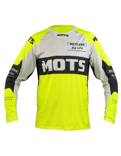 Jersey Mots X-Step Amarillo Flúor