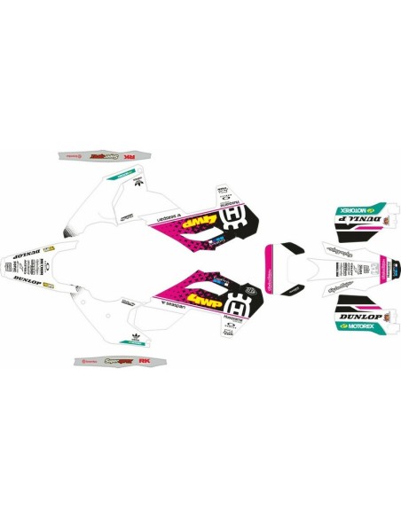 Kit Adhesivos Completo Husqvarna TE/FE 24-25 4WP