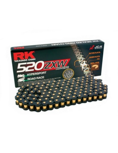Cadena RK 520 ZXW-Ring 520 Reforzada con Retenes 120 Pasos