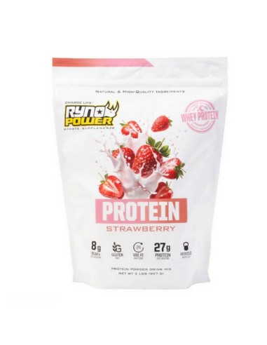 Proteína Ryno Power Sabor Fresa 907 Gr.