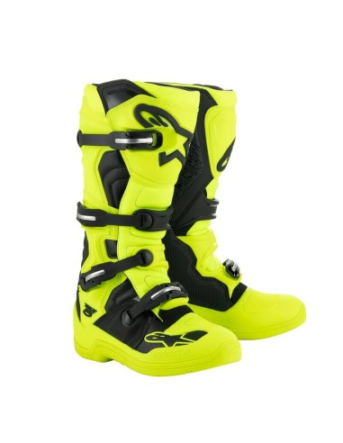 Botas Alpinestars Tech 5 Amarillo Fluor/Negro