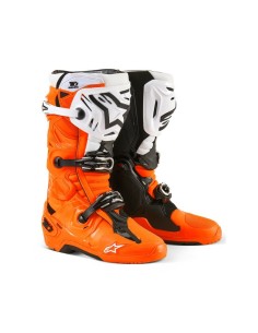 Botas Alpinestars Tech 10 Enduro Naranja Fluo