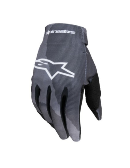 Guantes Infantiles Alpinestars Radar Camuflaje Gris