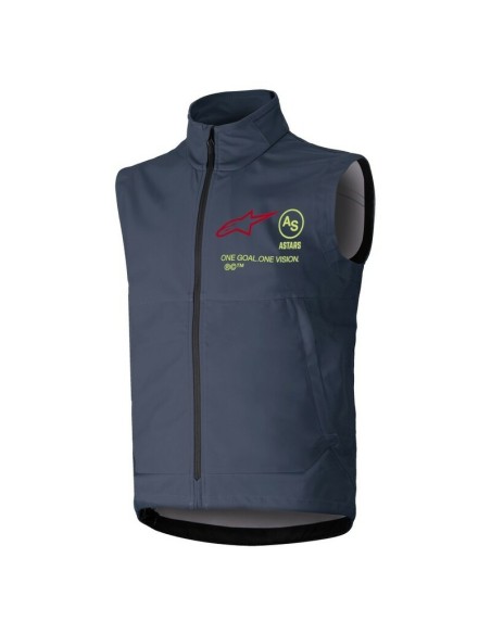Chaleco Cortavientos Alpinestars Techstar Softshell Gris Oscuro