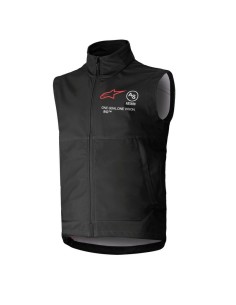 Chaleco Cortavientos Infantil Alpinestars Techstar Softshell Negro