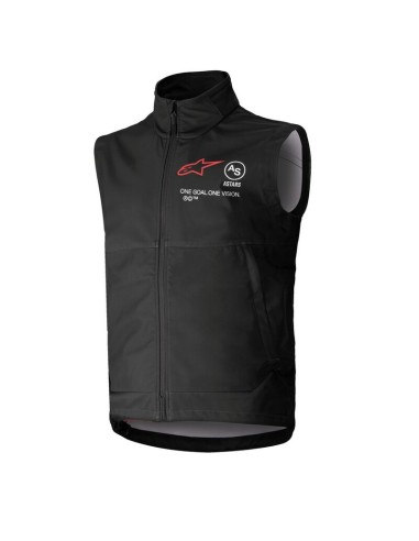 Chaleco Cortavientos Infantil Alpinestars Techstar Softshell Negro