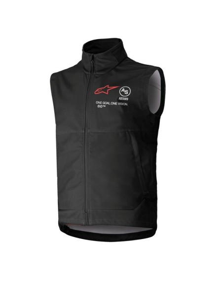 Chaleco Cortavientos Infantil Alpinestars Techstar Softshell Negro