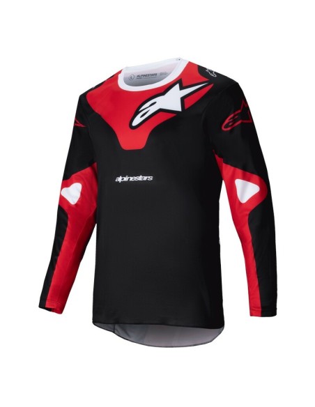 Jersey Alpinestars Racer Veil Negro/Rojo