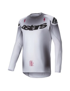 Jersey Alpinestars Supertech Maker Plata/Negro