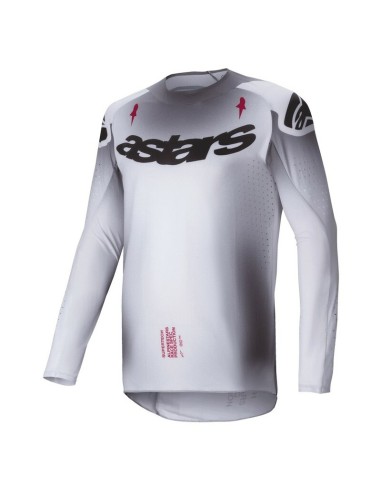 Jersey Alpinestars Supertech Maker Plata/Negro