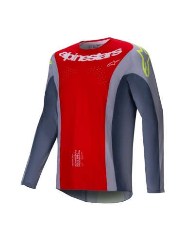 Jersey Alpinestars Techstar Melt Rojo/Gris